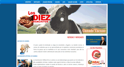 Desktop Screenshot of losdiezchanchitos.com